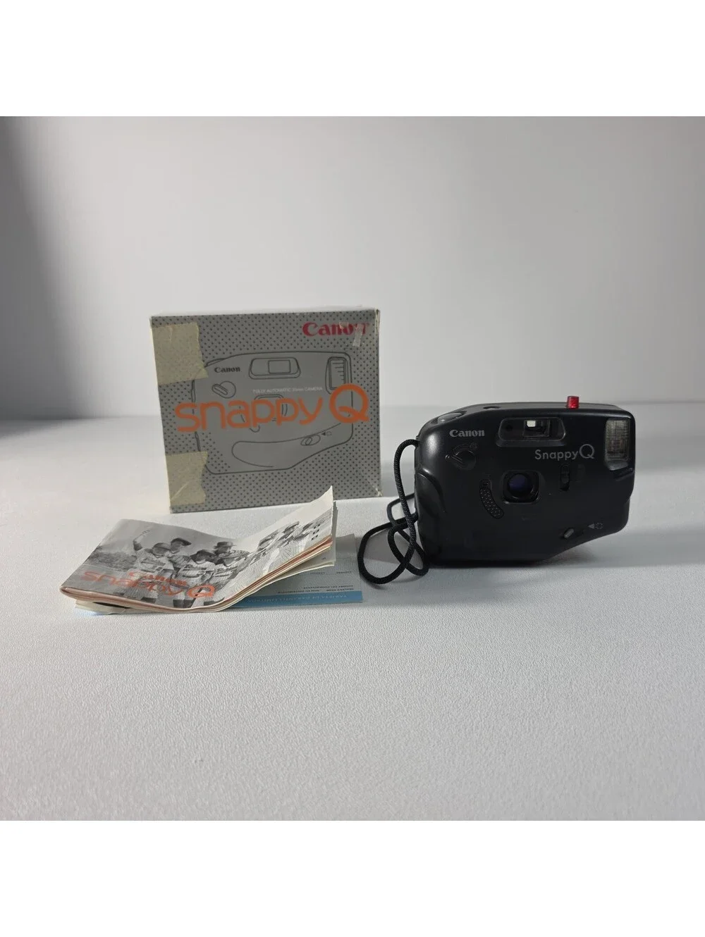 Canon Snappy Q 35mm Point & Shot Film Camera f4.5mm Lens Tested With Manual